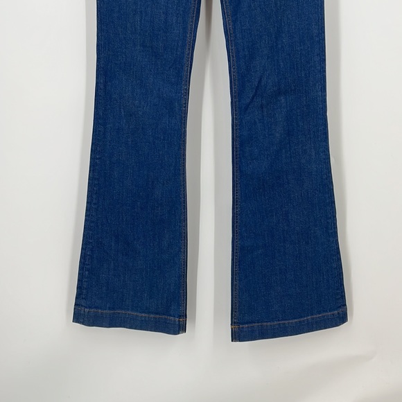 Land of Distraction Bruce High Rise Flare Bottom Retro Jeans - Picture 6 of 16